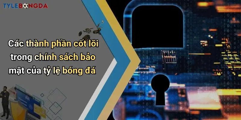 Các thành phần cốt lõi trong chính sách bảo mật của tỷ lệ bóng đá