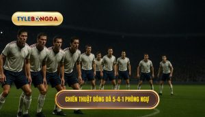 Chiến thuật bóng đá 5-4-1 phòng ngự