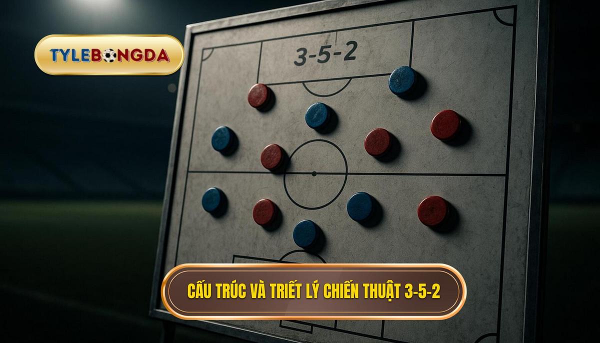 Cấu trúc nền tảng và triết lý tấn công của 3-5-2