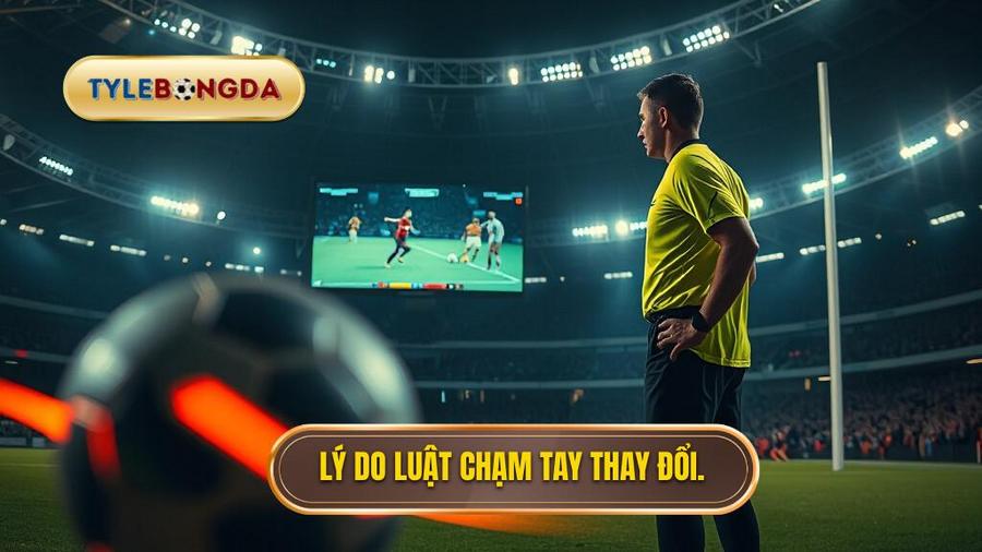 Tại sao luật chạm tay trong vòng cấm lại thường xuyên thay đổi?