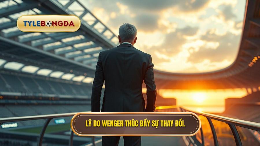 Tại sao Arsene Wenger lại thúc đẩy sự thay đổi này?