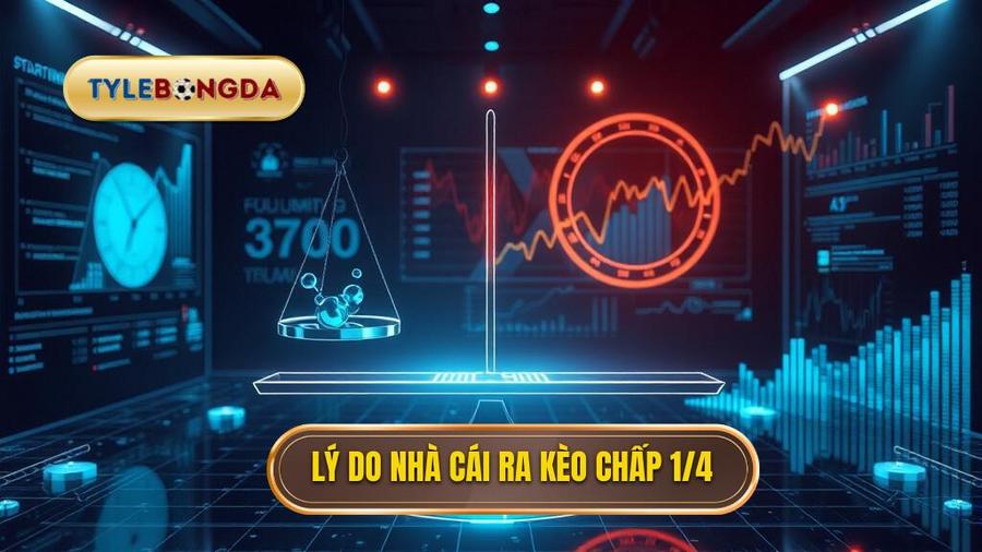 Phân tích đa chiều: Tại sao nhà cái đưa ra Kèo chấp 1/4 (0.25)?